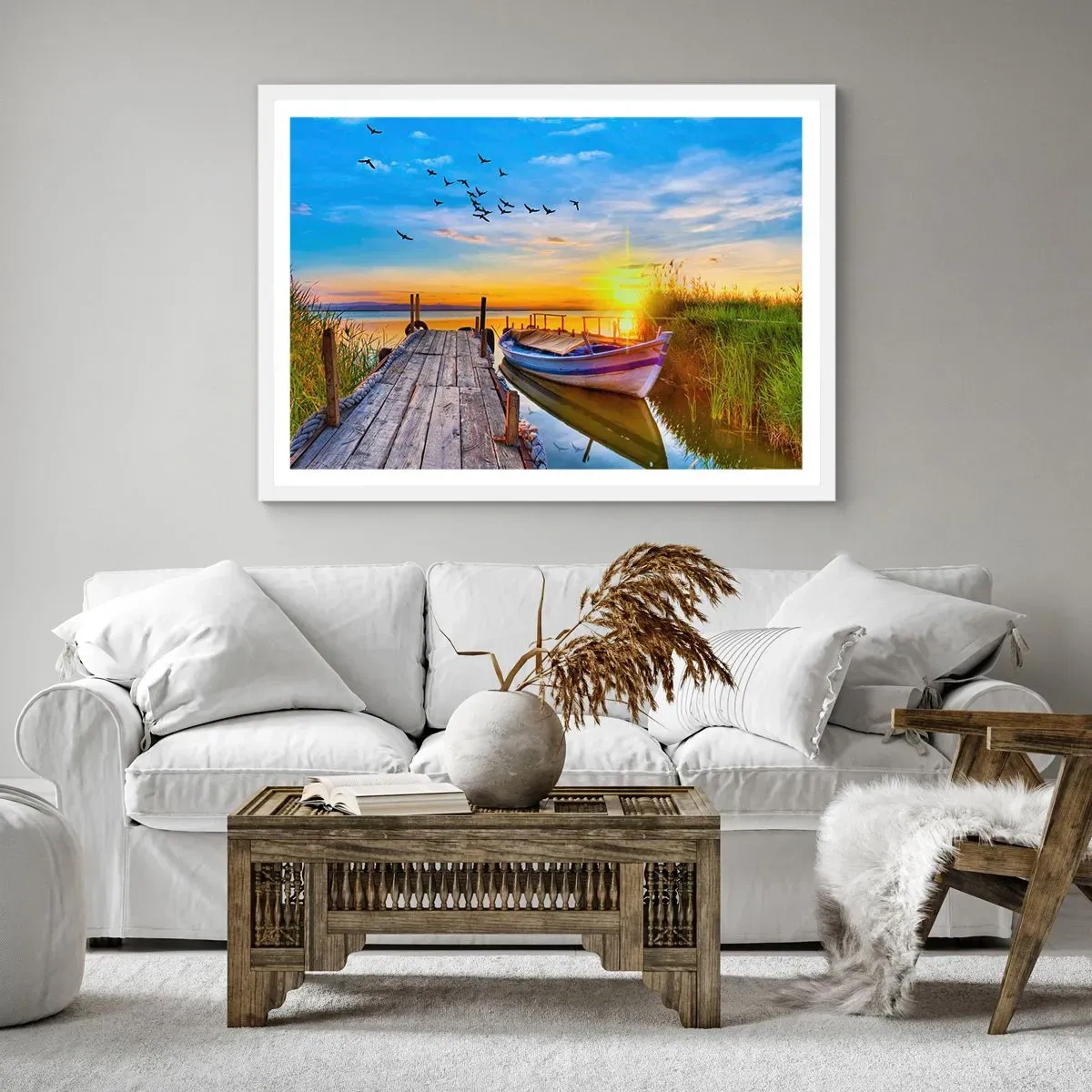 Plagát v bielom ráme - Dovidenia, do zajtrajška - 91x61 cm