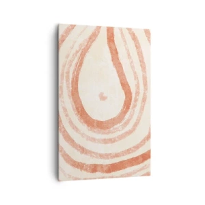 Obraz na plátne - Koralové kruhy – kompozícia - 80x120 cm