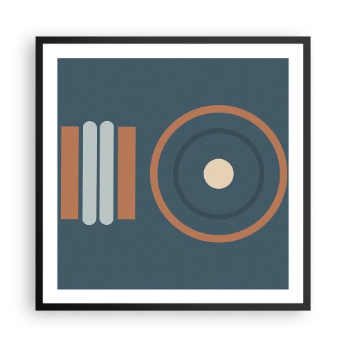 Plagát v čiernom ráme - Podstata vecí - 60x60 cm