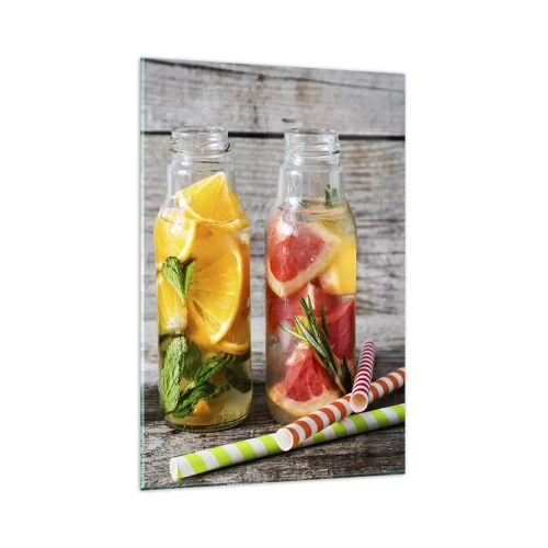 Obraz na skle - Zdravé od prírody - 80x120 cm