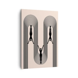 Obraz na plátne - Hore nohami - 70x100 cm