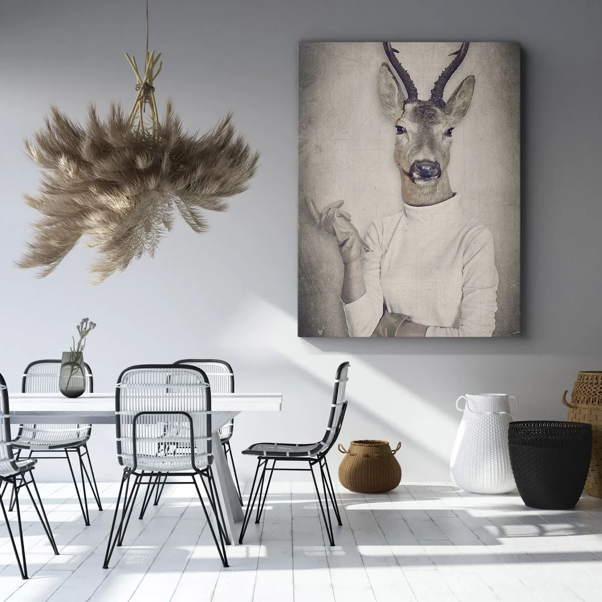 Obraz na plátne - Nech prehovoria gestá - 50x70 cm