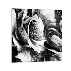 Obraz na skle - Navždy kráľovná - 60x60 cm