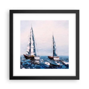 Plagát v čiernom ráme - Bratstvo vetra - 30x30 cm