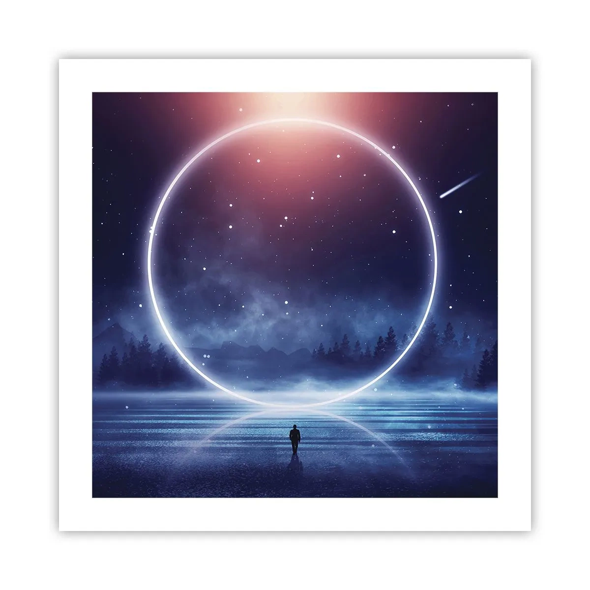 Plagát - Už sú tu... - 50x50 cm