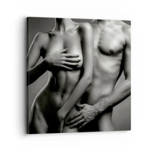 Obraz na plátne - Adam a Eva - 30x30 cm