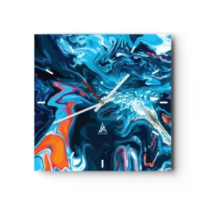 Nástenné hodiny - Cesta do stredu neba - 30x30 cm