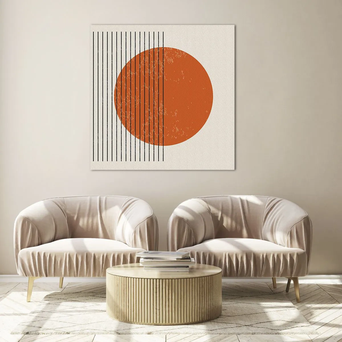 Obraz na skle - Vždy slnko - 60x60 cm