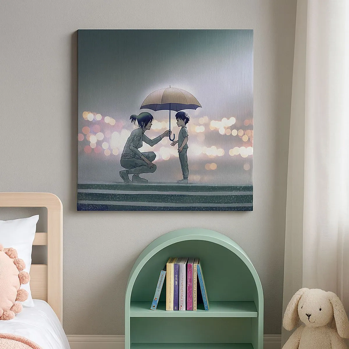 Obraz na plátne - A všetko je v poriadku - 30x30 cm