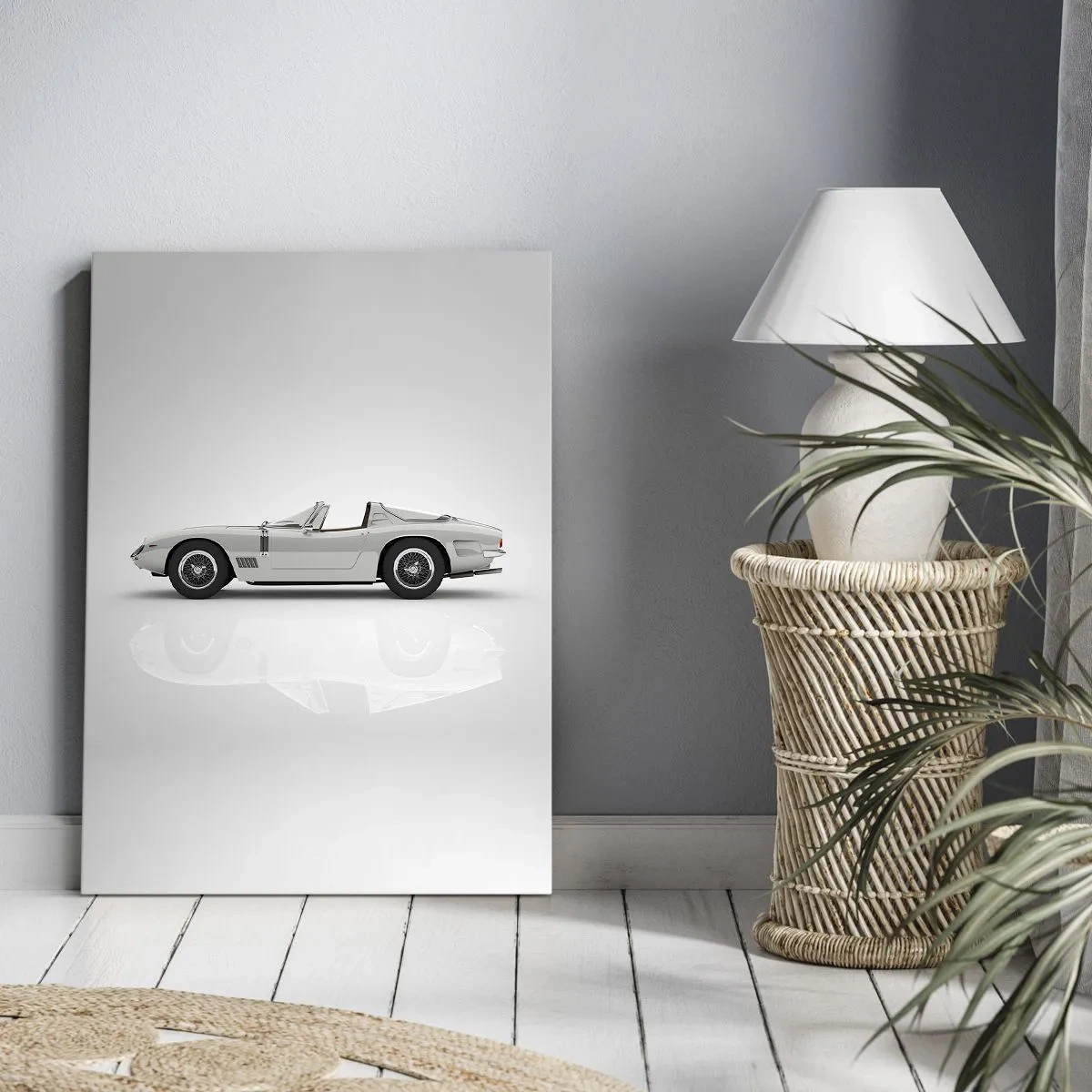 Obraz na plátne - Prísľub zábavy - 45x80 cm