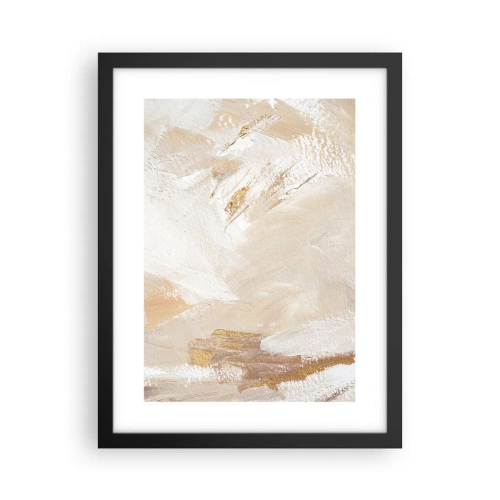 Plagát v čiernom ráme - Pastelová kompozícia - 30x40 cm