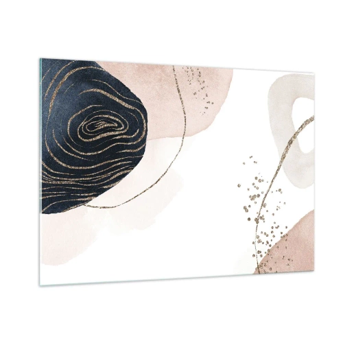 Obraz na skle - Všetko plynie - 100x70 cm