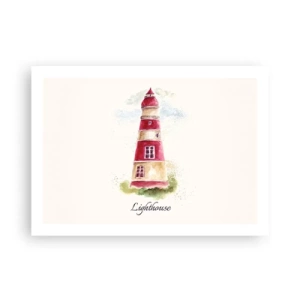 Plagát - Tu je vždy počasie - 70x50 cm