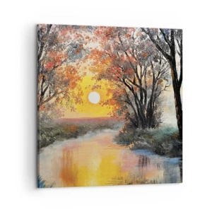Obraz na plátne - Jesenný nádych - 60x60 cm