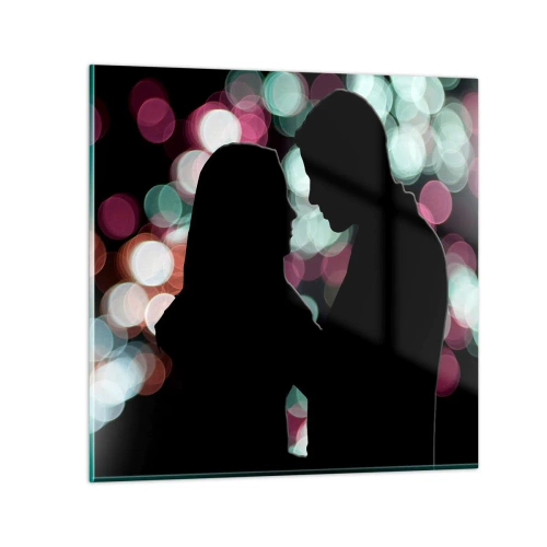 Obraz na skle - Áno! - 70x70 cm