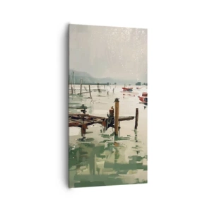 Obraz na plátne - Zaliate roztaveným mesiacom - 65x120 cm