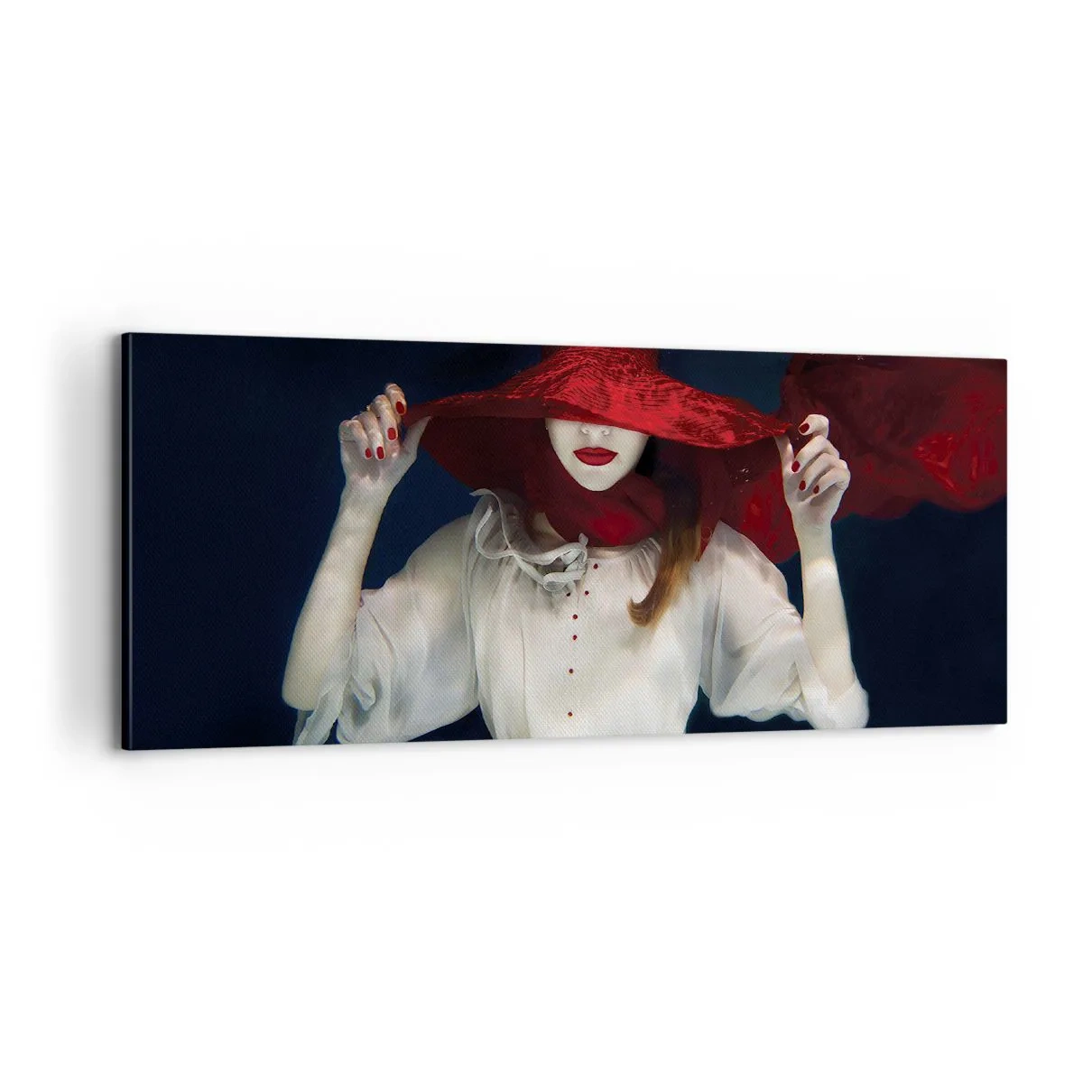 Obraz na plátne - Divoženka - 100x40 cm