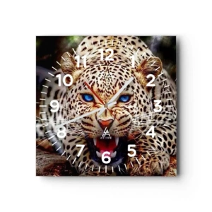 Nástenné hodiny - Zlosť kráse neškodí - 40x40 cm