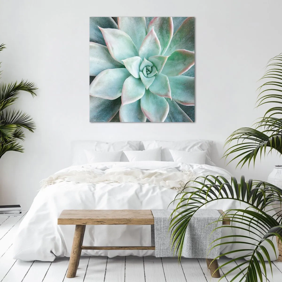 Obraz na plátne - Srdce púšte - 50x50 cm