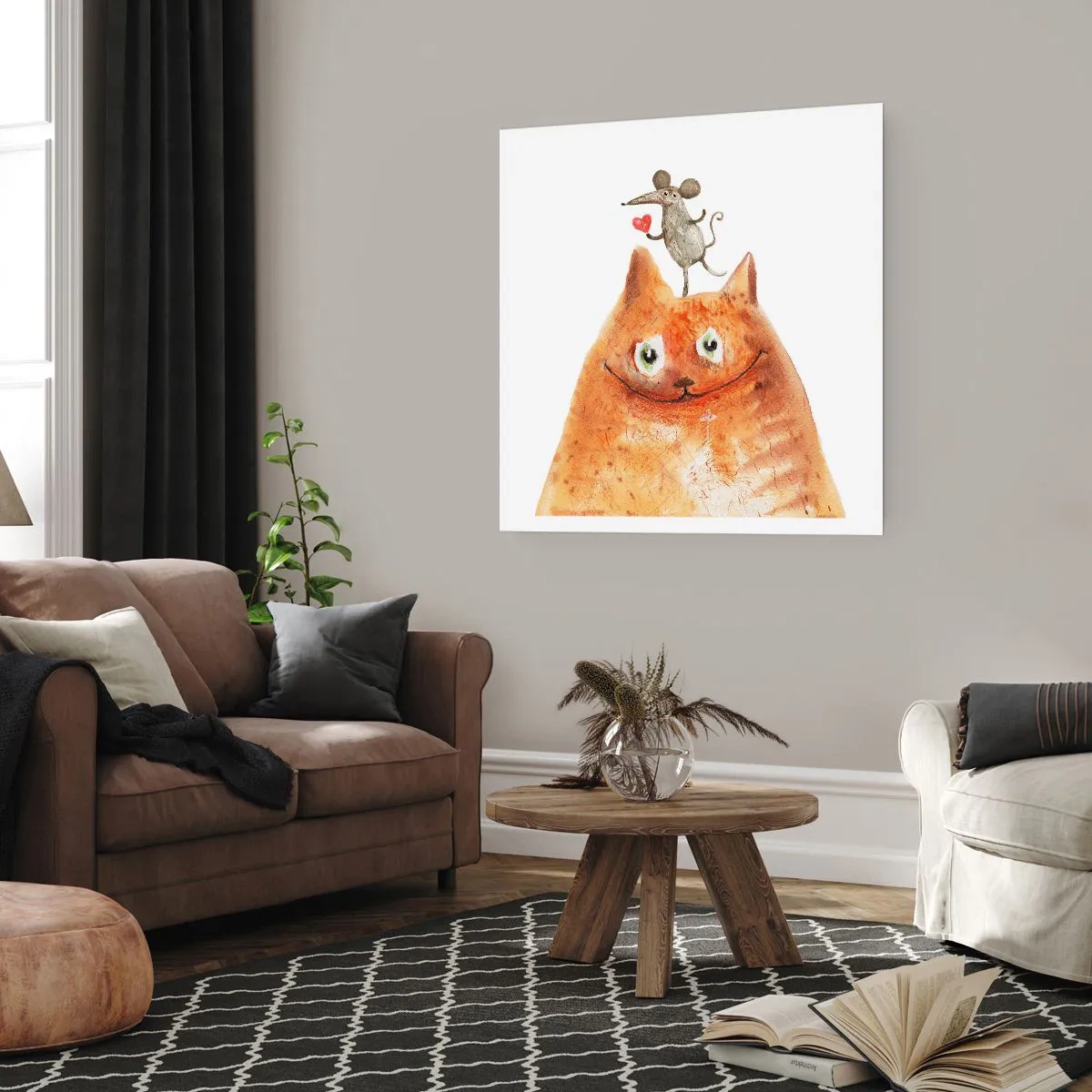 Plagát - Paradoxy lásky - 50x50 cm