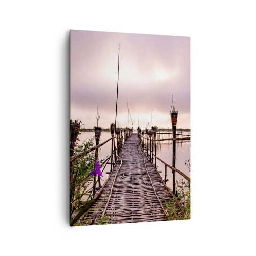 Obraz na plátne - Pokoj a pohoda Ázie - 70x100 cm