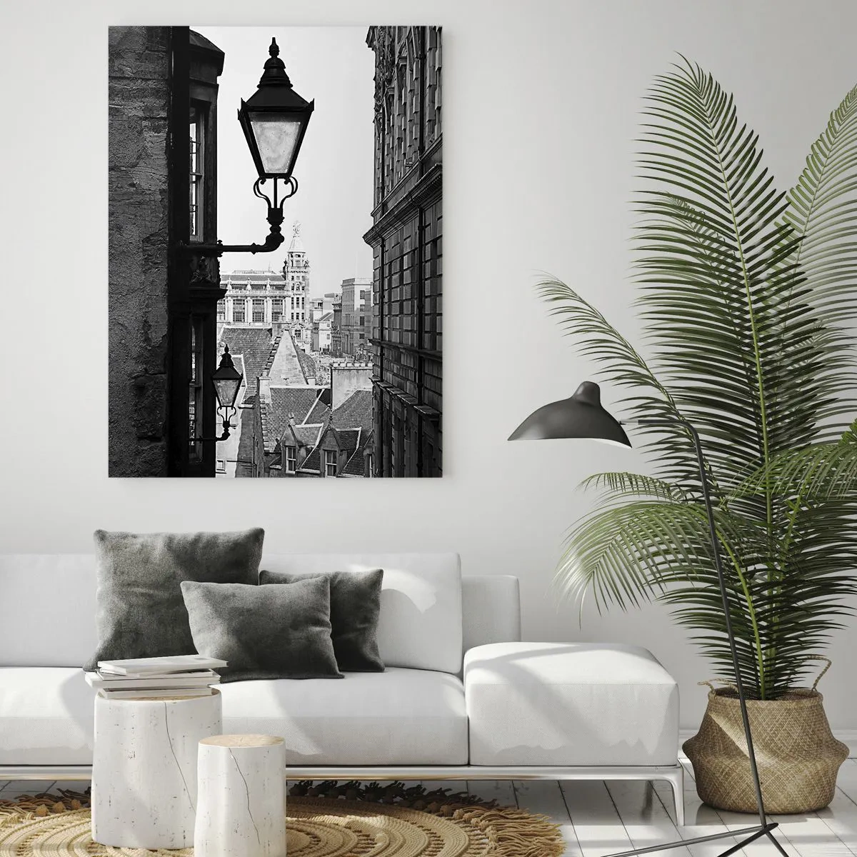 Obraz na skle - Edinburský príbeh - 50x70 cm