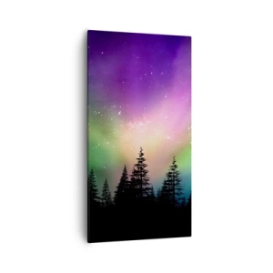 Obraz na plátne - Biela mágia - 55x100 cm