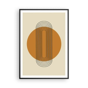 Plagát v čiernom ráme - Dokonalý plán - 70x100 cm
