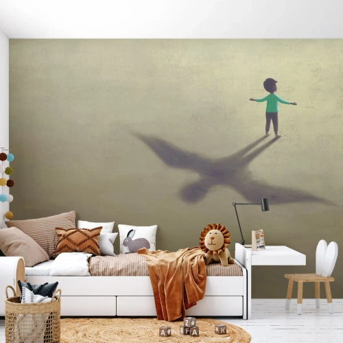 Fototapeta Standard Eco - Hrdina budúcnosti - Abstrakcia, Fantázia, Kus - 250x175 cm