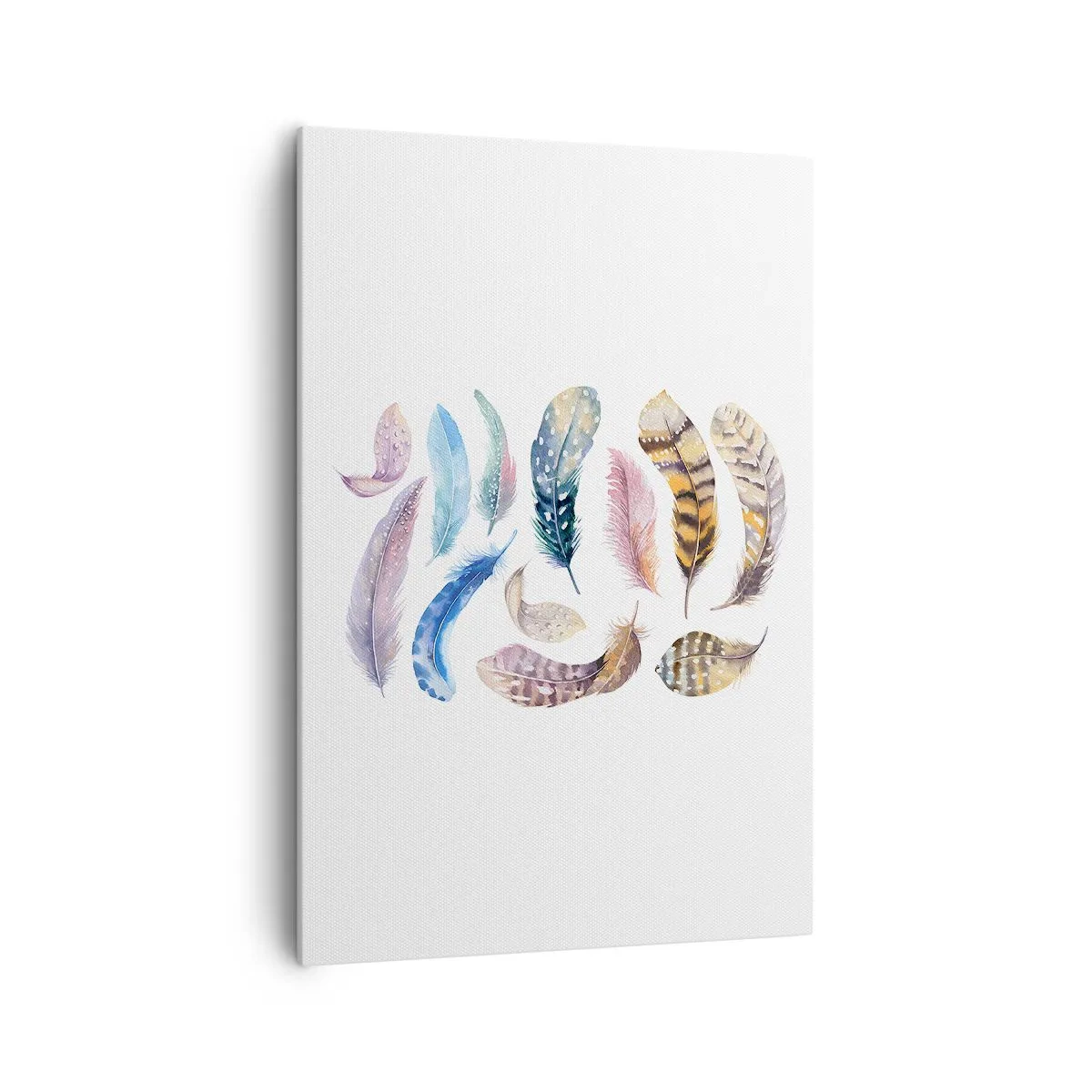 Obraz na plátne - Ľahké, strakaté a viacfarebné - 70x100 cm