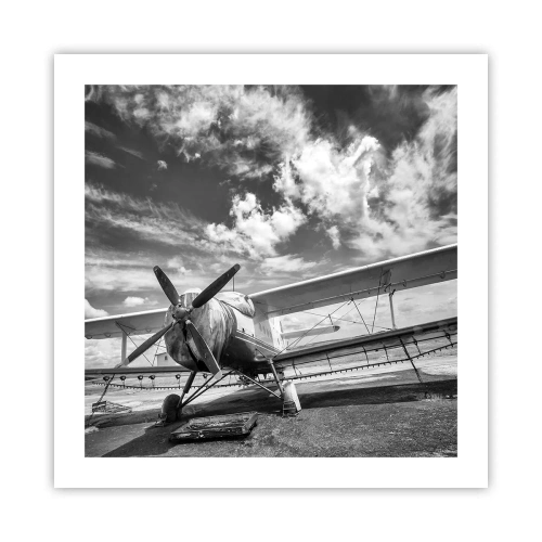 Plagát - Nemôžem sa toho dočkať! - 50x50 cm