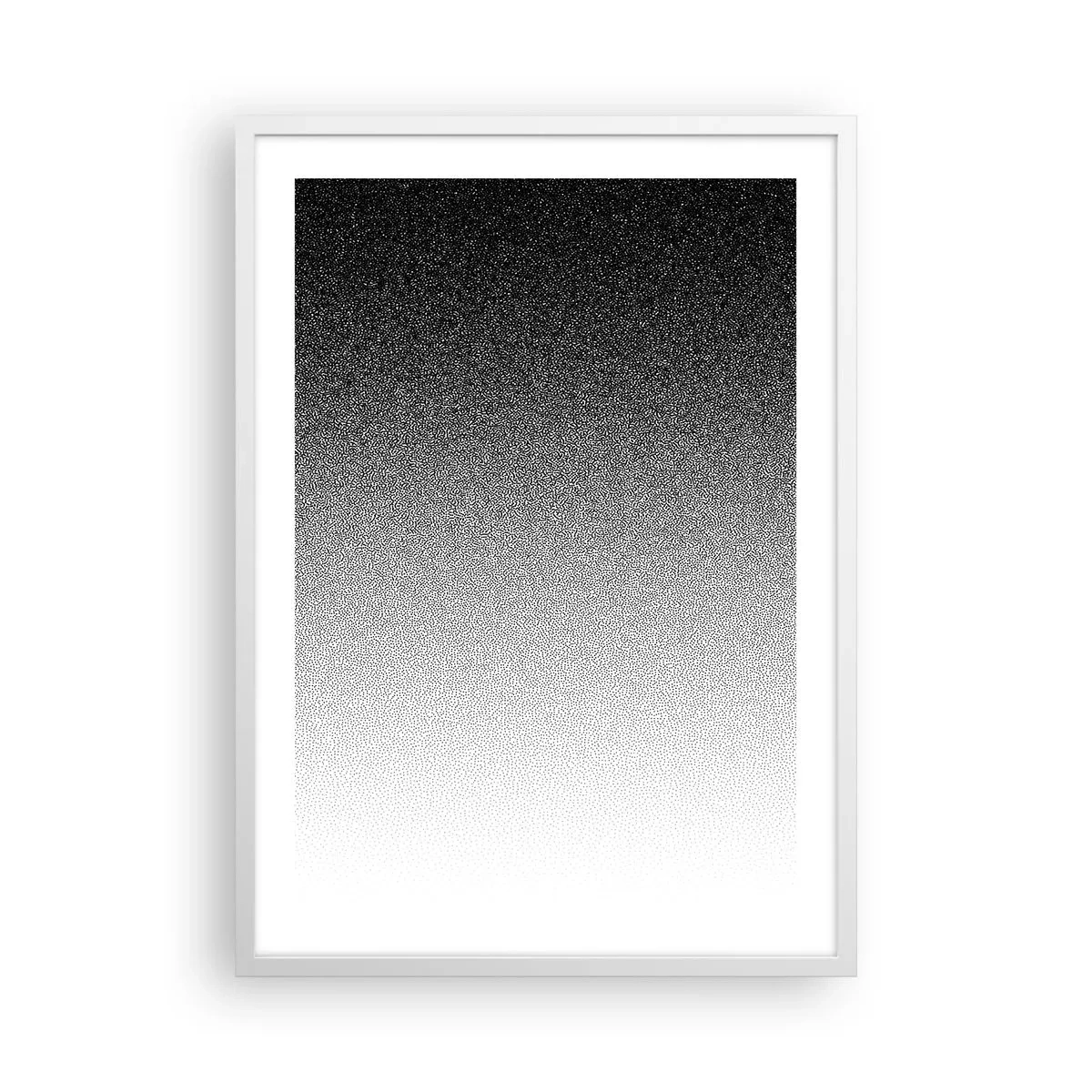 Plagát v bielom ráme - Smerom ku svetlu - 50x70 cm