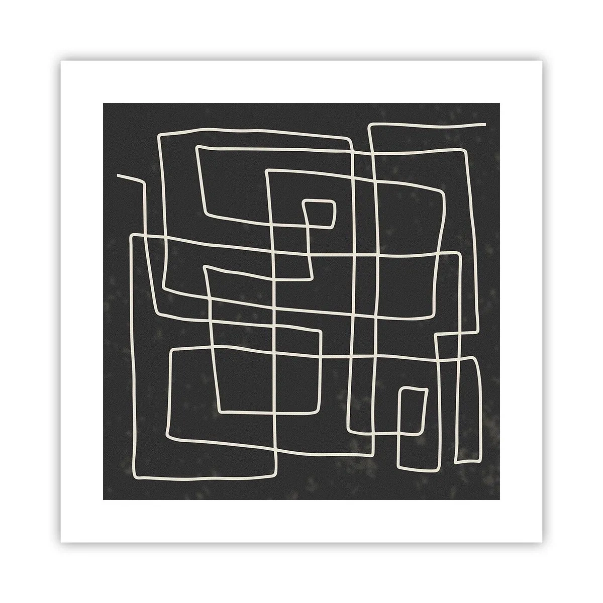 Plagát - Nie je to tak jednoduché - 40x40 cm