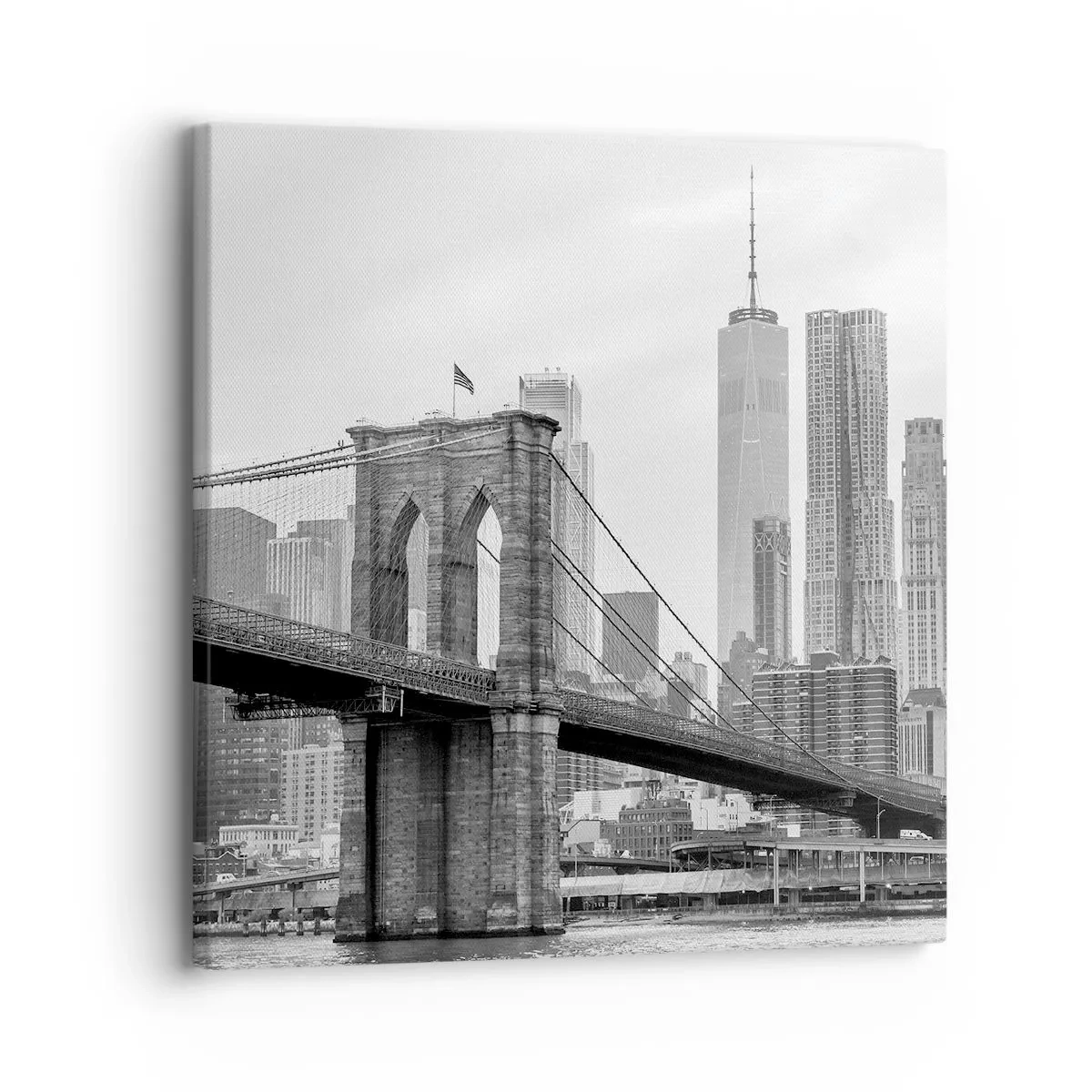 Obraz na plátne - Newyorské zázraky - 30x30 cm