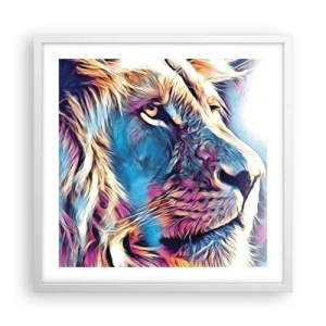 Plagát v bielom ráme - Múdrosť prírody - 50x50 cm