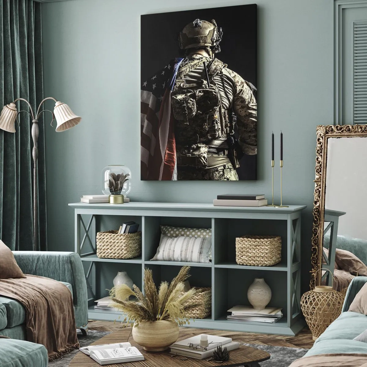 Obraz na plátne - Práve preto - 55x100 cm