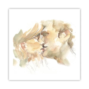 Plagát - Nájdená polovica? - 60x60 cm