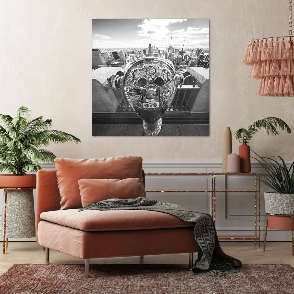 Obraz na plátne - Mesto nad mestami - 70x70 cm