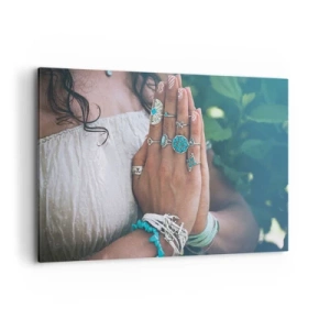 Obraz na plátne - Vitajte v centre bytia - 120x80 cm