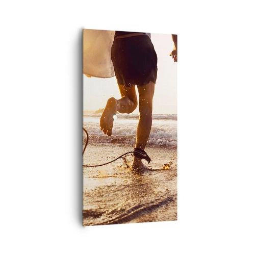 Obraz na plátne - V ústrety vlne - 65x120 cm