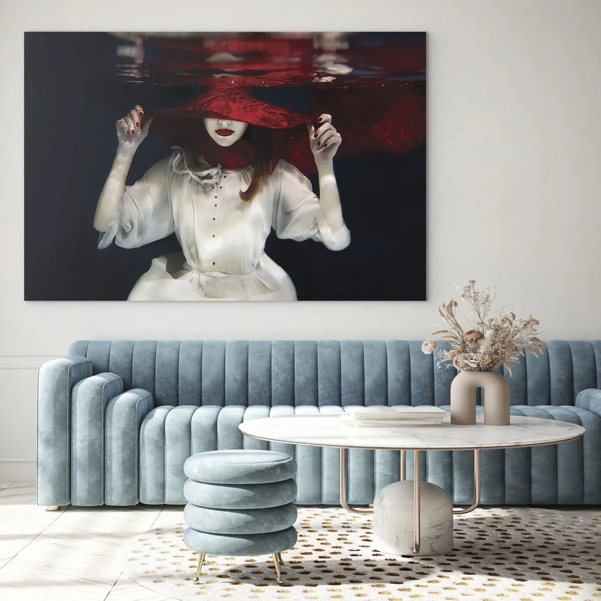 Obraz na skle - Divoženka - 120x80 cm