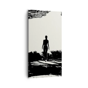 Obraz na plátne - Nový pohľad - 55x100 cm