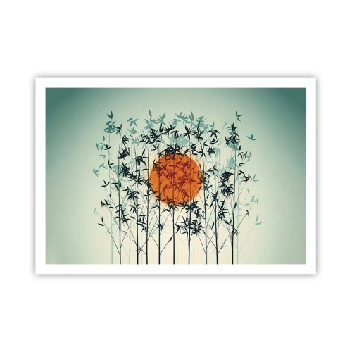 Plagát - Japonské slnko - 100x70 cm