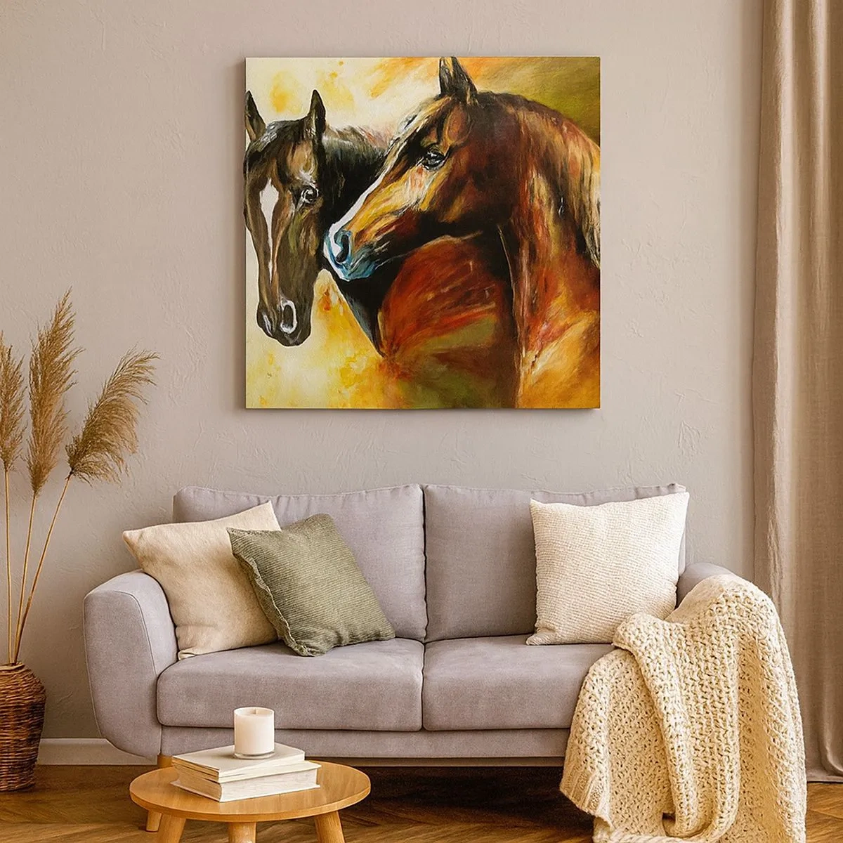 Obraz na plátne - Dvakrát viac pôvabu - 30x30 cm