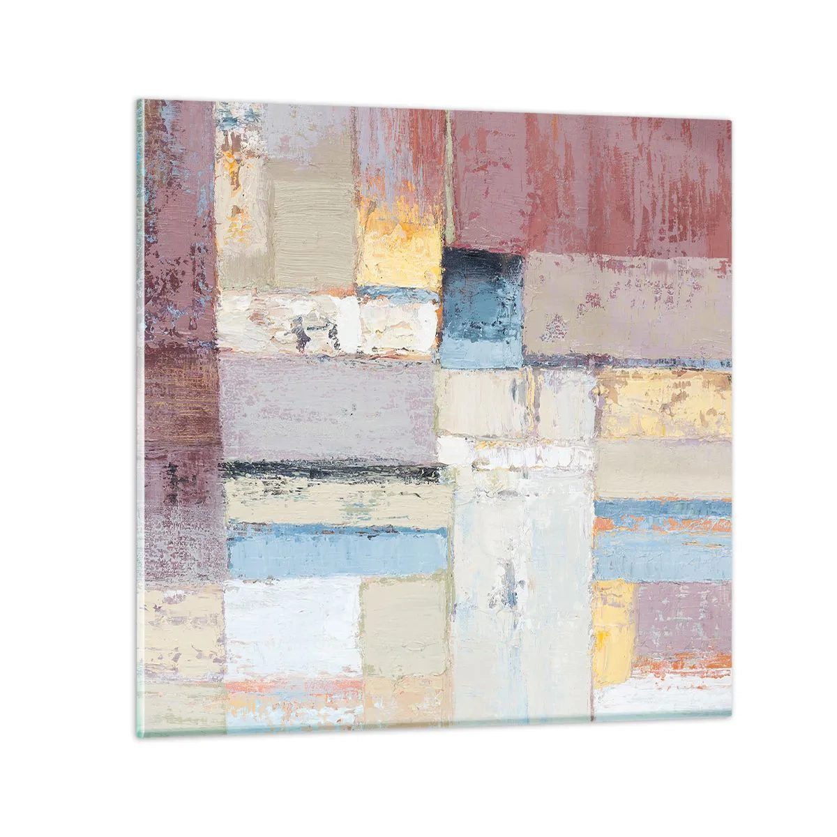 Obraz na skle - Kľud geometrie - 50x50 cm