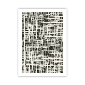 Plagát - Tkaná kompozícia - 50x70 cm