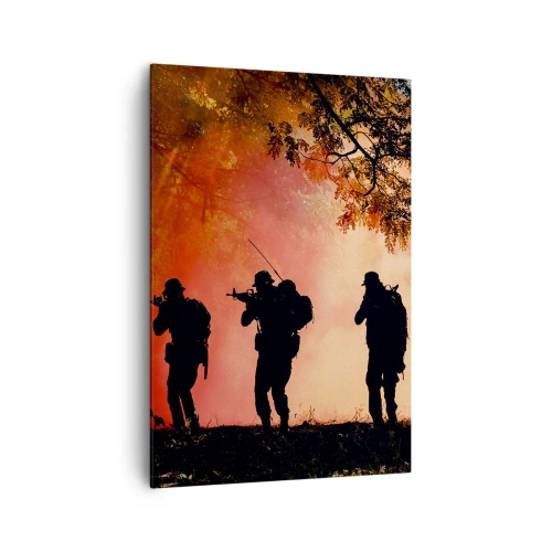 Obraz na plátne - …Všetci za jedného. - 70x100 cm