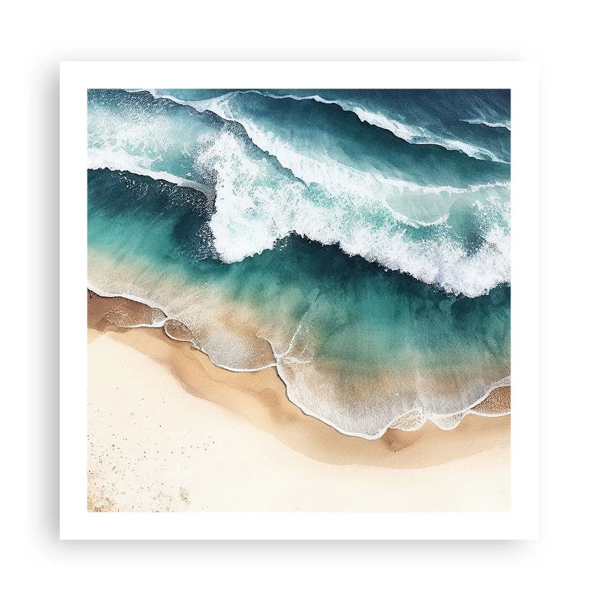 Plagát - Odveké stretnutie - 60x60 cm