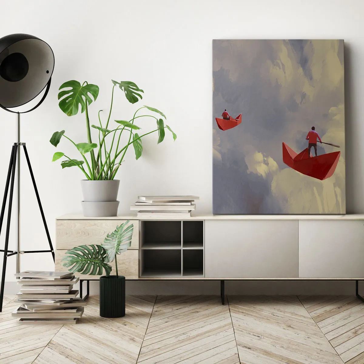 Obraz na plátne - Výprava rojkov - 80x120 cm