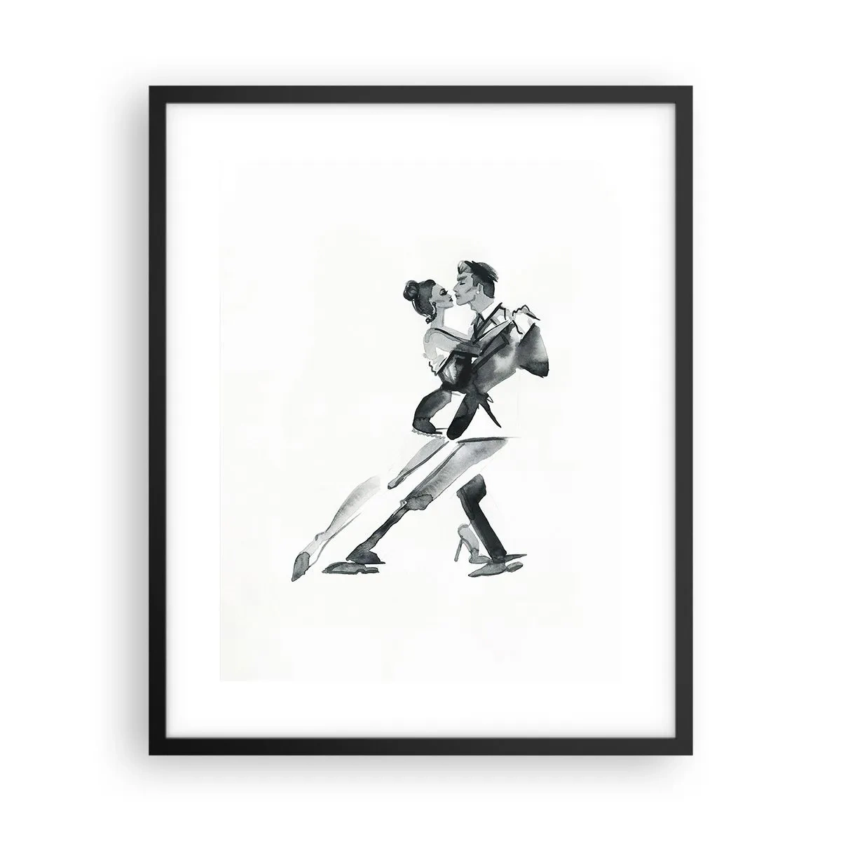 Plagát v čiernom ráme - V jednom rytme - 40x50 cm